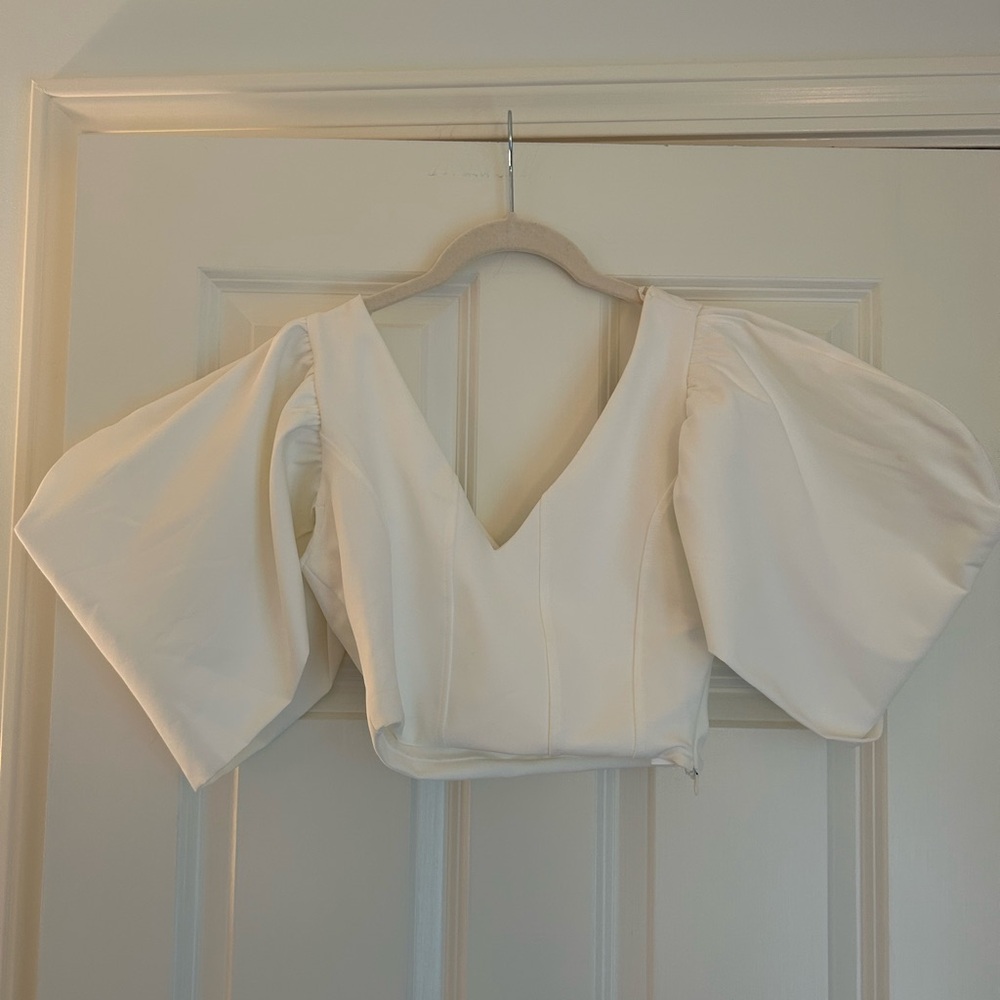 Zara puff sleeve top